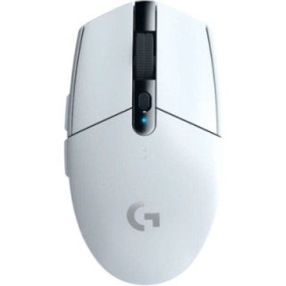 Ratón gaming inalámbrico logitech g305 lightspeed/ hasta 12000 dpi/ blanco