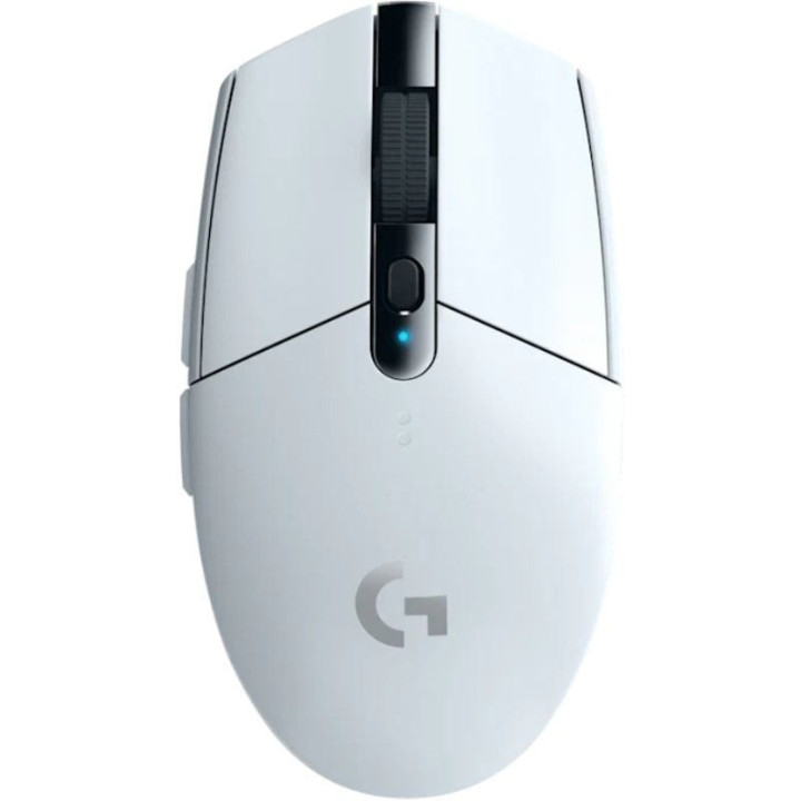 Ratón gaming inalámbrico logitech g305 lightspeed/ hasta 12000 dpi/ blanco