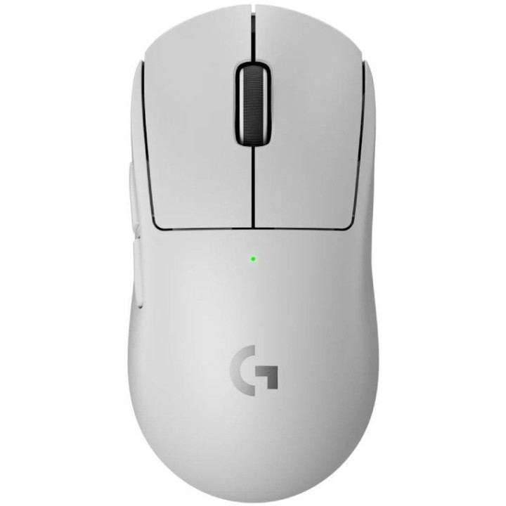 Ratón gaming inalámbrico logitech pro x superlight 2/ batería recargable/ hasta 44000 dpi/ blanco