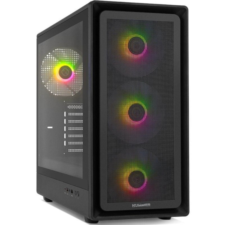 Caja gaming semitorre nox hummer aero