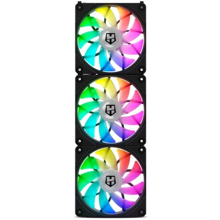 Pack 3 ventiladores nox easy link/ argb/ 12cm
