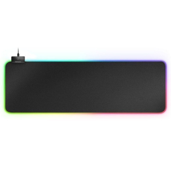 Alfombrilla mars gaming mmprgb2 con iluminación led/ 800 x 300 x 4mm