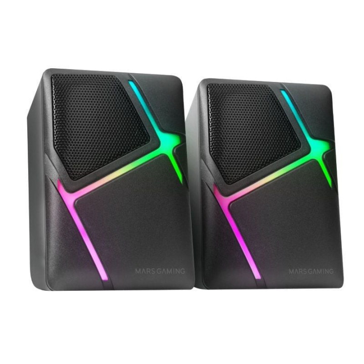 Altavoces mars gaming ms-h/ 10w/ 2.0/ negros
