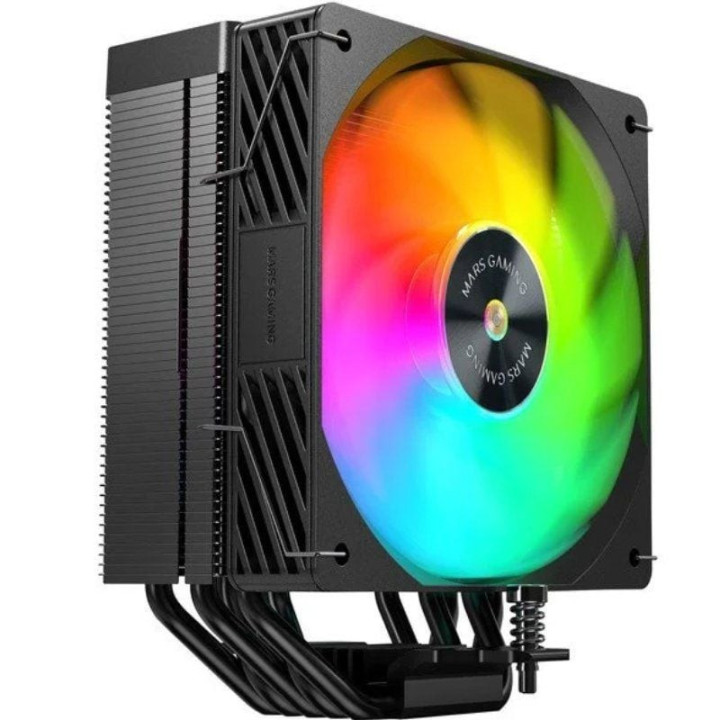 Ventilador con disipador mars gaming mcpu-x5argb/ 12cm