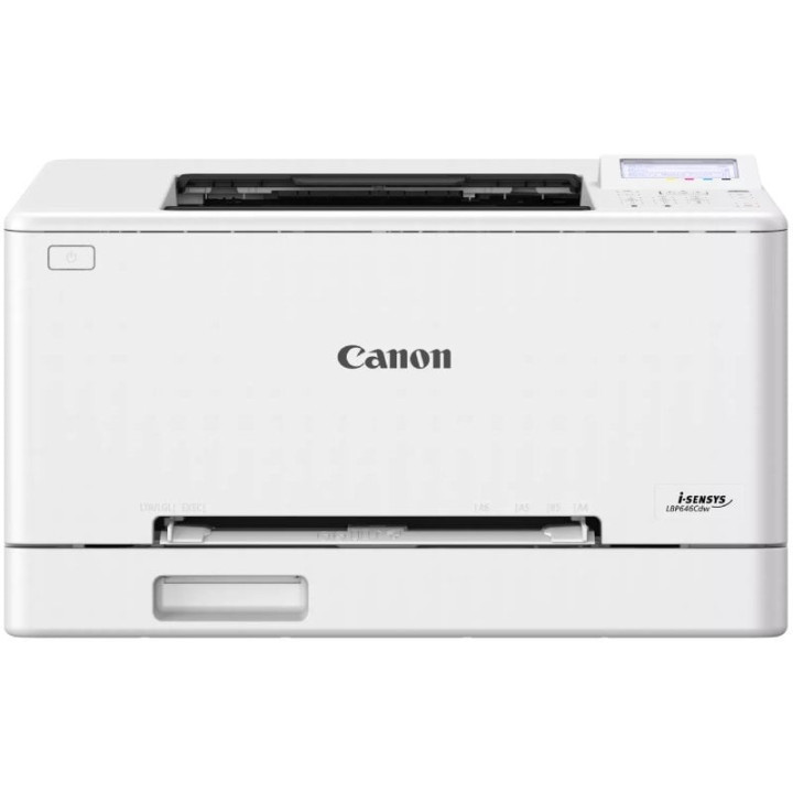 Impresora láser color canon i-sensys lbp646cdw wifi/ dúplex/ blanca