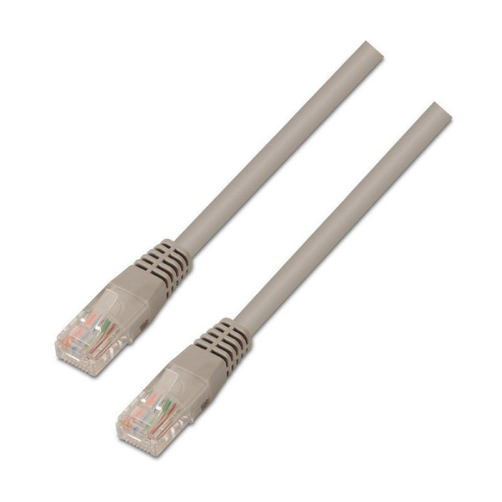 Cable de red rj45 utp aisens a133-0175 cat.5e/ 30cm/ gris