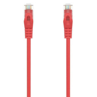 Cable de red rj45 awg24 utp aisens a145-0556 cat.6a/ lszh/ 25cm/ rojo