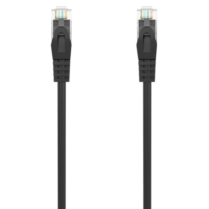 Cable de red rj45 awg24 utp aisens a145-0588 cat.6a/ lszh/ 1.5m/ negro