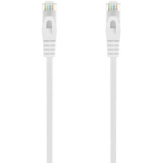 Cable de red rj45 awg24 utp aisens a145-0596 cat.6a/ lszh/ 2m/ blanco