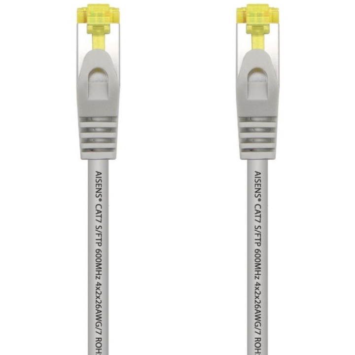 Cable de red rj45 s/ftp aisens a146-0332 cat.7/ 25cm/ gris