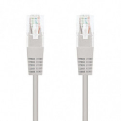 Cable de red rj45 utp nanocable 10.20.0100 cat.5e/ 50cm/ gris