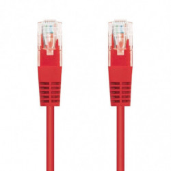 Cable de red rj45 utp nanocable 10.20.0101-r cat.5e/ 1m/ rojo