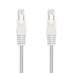 Cable de red rj45 utp nanocable 10.20.0101-w cat.5e/ 1m/ blanco