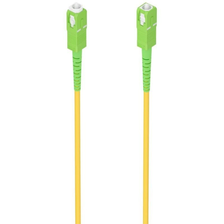 Cable de fibra óptica g657a2 3.0 9/125 smf aisens a152-0981/ lszh/ 3m/ amarillo