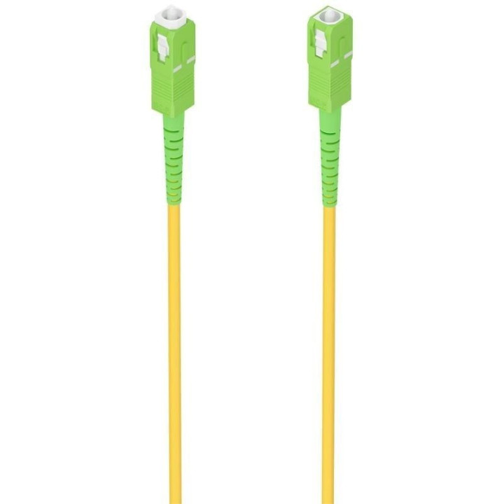Cable de fibra óptica g657a2 3.0 9/125 smf aisens a152-0984/ lszh/ 10m/ amarillo