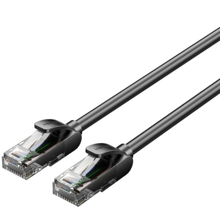 Cable de red rj45 utp vention iabbk cat.5e/ 8m/ negro