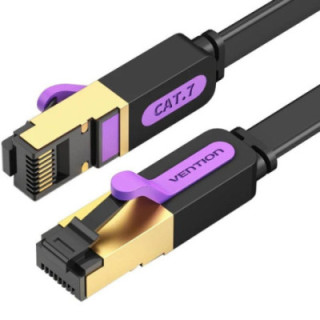 Cable de red rj45 sftp vention icdbj cat.7/ 5m/ negro