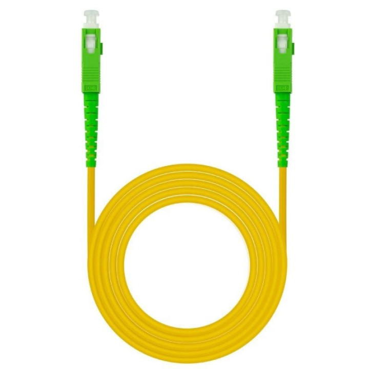 Cable de fibra óptica g657a2 nanocable 10.20.0020/ lszh/ 20m/ amarillo