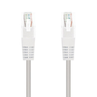 Cable de red rj45 utp nanocable 10.20.0101-w cat.5e/ 1m/ blanco