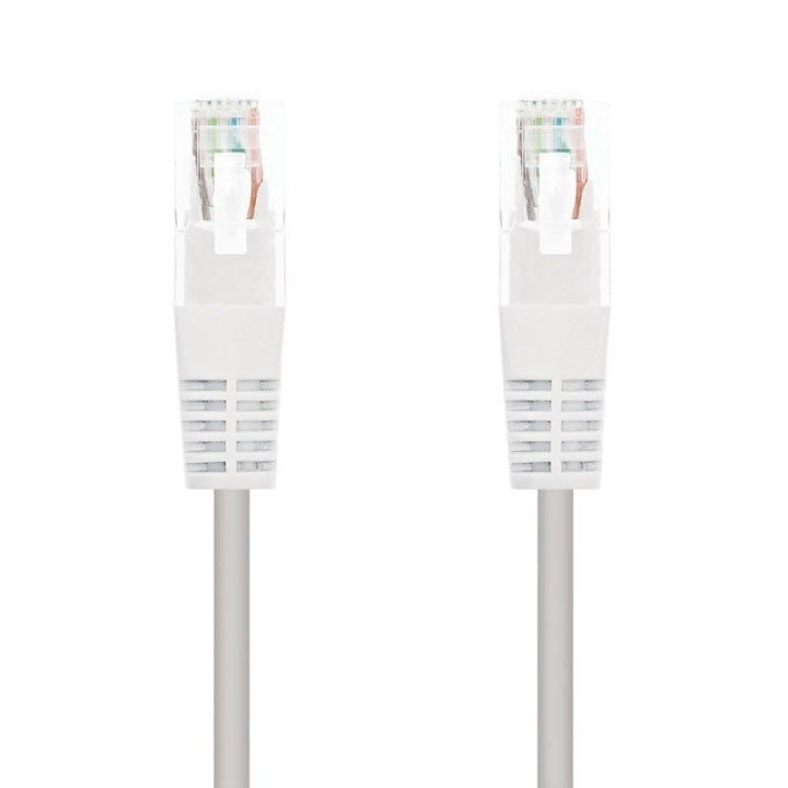 Cable de red rj45 utp nanocable 10.20.0101-w cat.5e/ 1m/ blanco