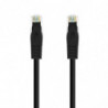 Cable de red rj45 utp nanocable 10.20.1800-l25-bk cat.6a/ lszh/ 25cm/ negro