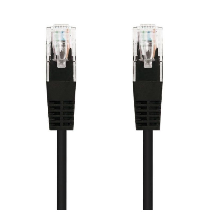 Cable de red rj45 utp nanocable 10.20.0402-bk cat.6/ 2m/ negro