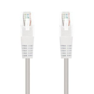 Cable de red rj45 utp nanocable 10.20.0402-w cat.6/ 2m/ blanco
