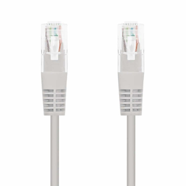 Cable de red rj45 utp nanocable 10.20.0420 cat.6/ 20m/ gris