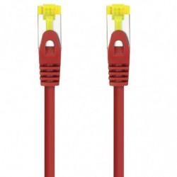 Cable de red rj45 sftp nanocable 10.20.1900-l25-r cat.6a/ lszh/ 25cm/ rojo