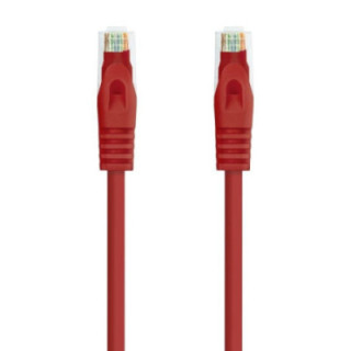 Cable de red rj45 utp nanocable 10.20.1800-l25-r cat.6a/ lszh/ 25cm/ rojo