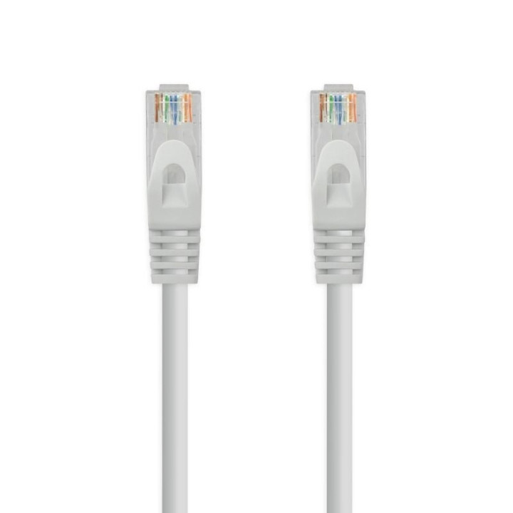 Cable de red rj45 utp nanocable 10.20.1810 cat.6/ 10m/ gris