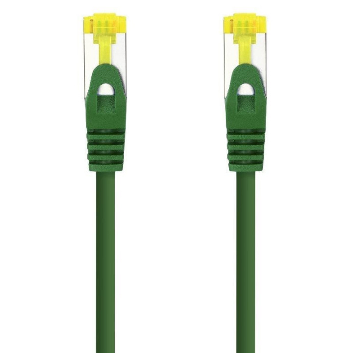 Cable de red rj45 sftp nanocable 10.20.1900-l25-gr cat.6a/ lszh/ 25cm/ verde