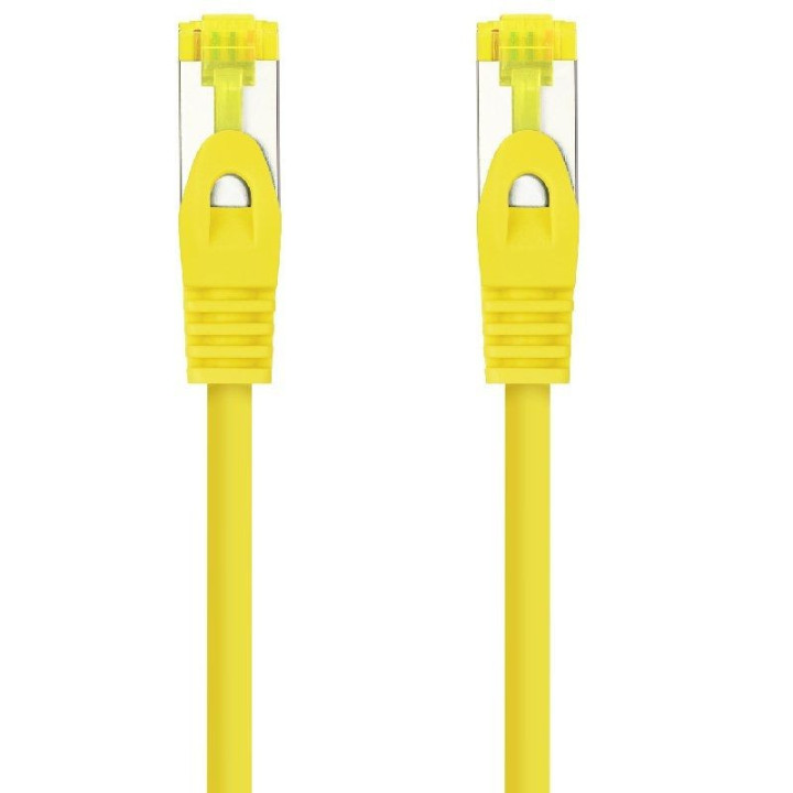 Cable de red rj45 sftp nanocable 10.20.1900-l25-y cat.6a/ lszh/ 25cm/ amarillo