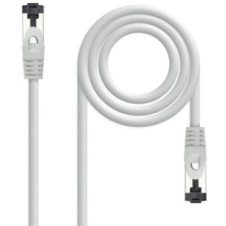 Cable de red rj45 sstp nanocable 10.20.2007 cat.8.1/ 7m/ gris