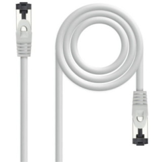 Cable de red rj45 sstp nanocable 10.20.2010 cat.8.1/ 10m/ gris