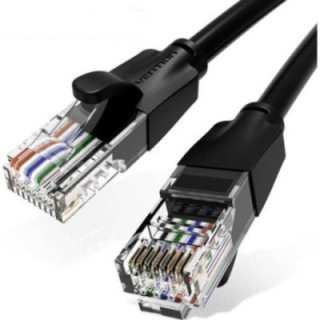 Cable de red rj45 utp vention ibebq cat.6/ 20m/ negro