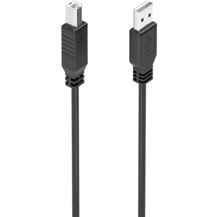 Cable alargador usb 2.0 aisens a101-0906/ usb macho - usb tipo-b/ 15m/ negro