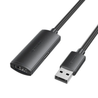 Cable alargador usb 2.0 vention cbkbj/ usb macho - usb hembra/ 480mbps/ 5m/ negro
