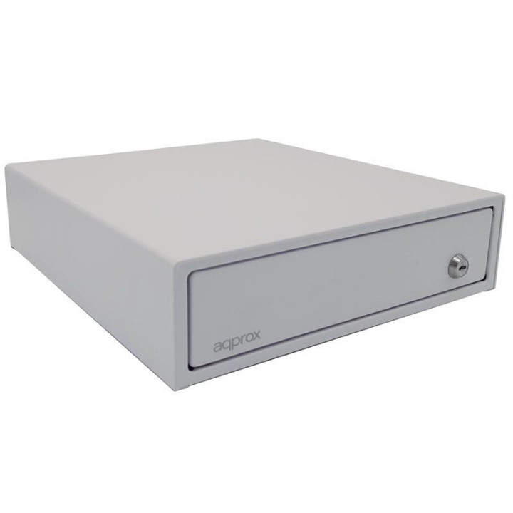 Cajón portamonedas approx appcash33wh/ manual y automático/ blanco