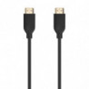Cable hdmi 2.0 4k ccs aisens a120-0734/ hdmi macho - hdmi macho/ hasta 10w/ 2250mbps/ 5m/ negro