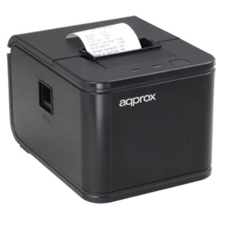 Impresora de tickets approx apppos58au/ térmica/ ancho papel 58mm/ usb/ negra