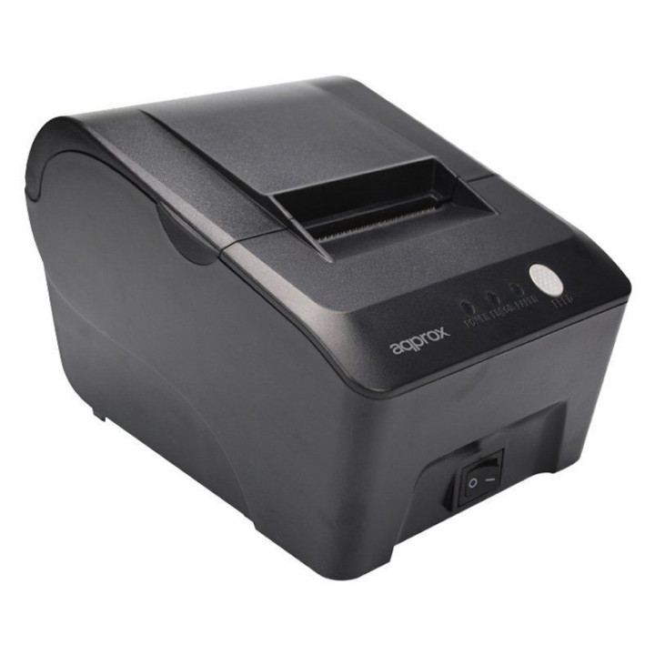 Impresora de tickets approx apppos58mu/ térmica/ ancho papel 58mm/ usb/ negra