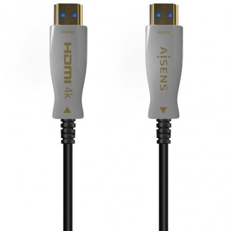 Cable hdmi 2.0 aoc 4k aisens a148-0700/ hdmi macho - hdmi macho/ 150m/ negro