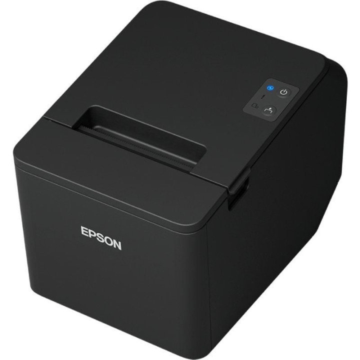Impresora de tickets epson tm-t20iv/ ancho papel 80mm/ usb-rs232/ negra