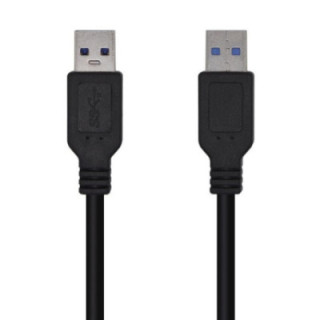 Cable usb 3.0 aisens a105-0447/ usb macho - usb macho/ 5gbps/ 2m/ negro