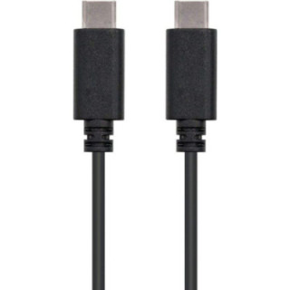 Cable usb 2.0 tipo-c nanocable 10.01.2301/ usb tipo-c macho - usb tipo-c macho/ 480mbps/ 1m/ negro