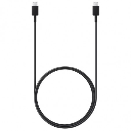 Cable usb 2.0 tipo-c samsung ep-dx310jbegeu/ usb tipo-c macho - usb tipo-c macho/ 1.8m/ negro