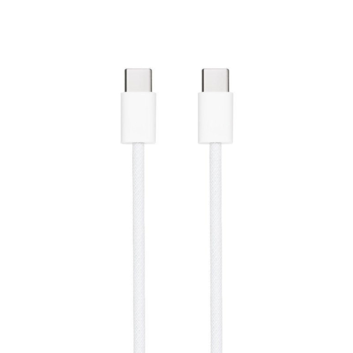 Cable usb 2.0 tipo-c nanocable 10.01.6002-co/ usb tipo-c macho - usb tipo-c macho/ hasta 60w/ 480mbps/ 2m/ blanco