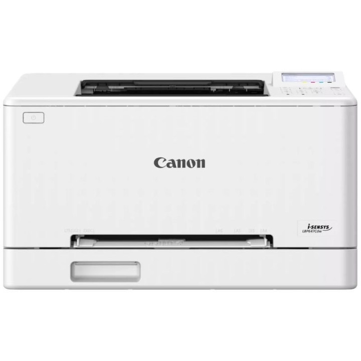 Impresora láser color canon i-sensys lbp647cdw wifi/ dúplex/ blanca