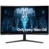 Monitor gaming curvo samsung odyssey neo g8 s32bg850np 32'/ 4k/ 1ms/ 240hz/ va/ negro y blanco